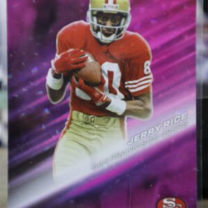 Jerry Rice 2026 Topps Flagship Crackle Foil