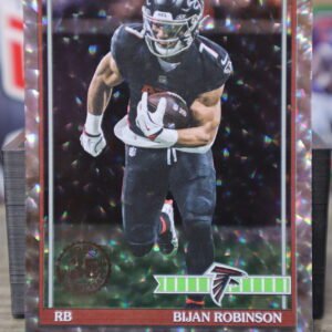 Bijan Robinson Retro 2026 Topps Flagship Football Crackle Foil