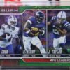 AFC Rush Leaders 2026 Topps Flagship Football Green Sandglitter 81/99