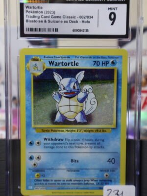 Wartortle Holographic Pokemon Card